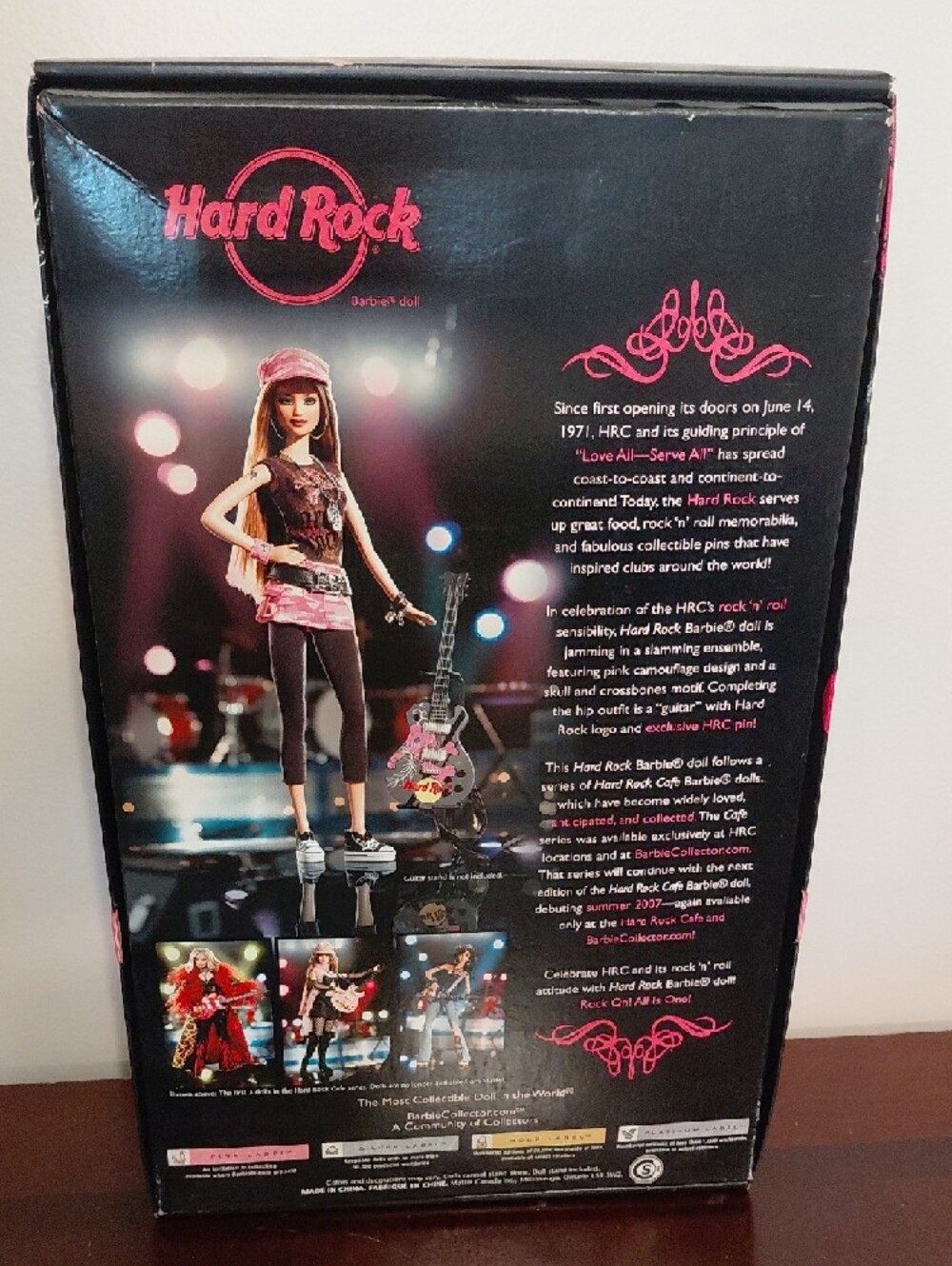 Barbie Hard Rock Cafe Doll Nib - Picture 2 of 5